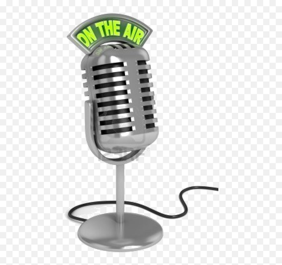 Download Micrófono De Radio Png Png - Transparent Background Radio Microphone Png Emoji,Microfono Png