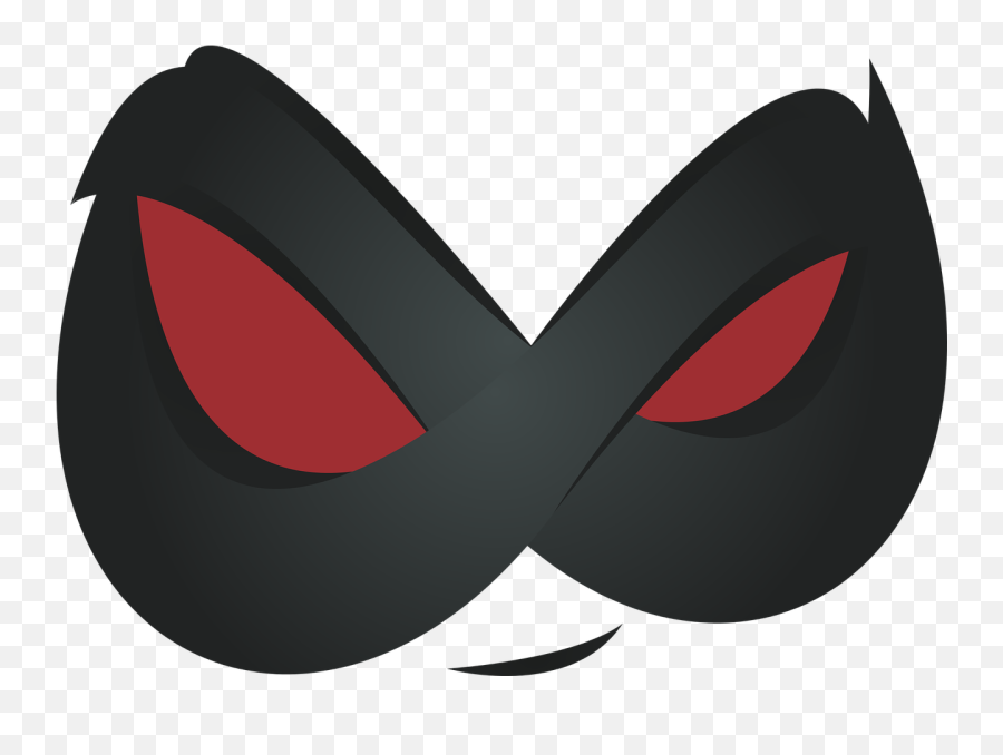 Ninja Black Red Eyes - Ninja Eyes Png Emoji,Red Eyes Transparent