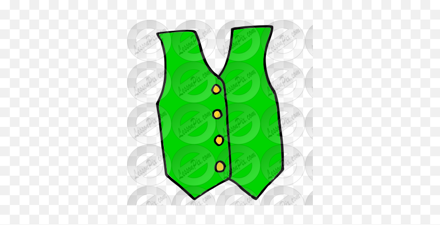 Vest Picture For Classroom Therapy Use - Great Vest Clipart Sleeveless Emoji,Vest Clipart