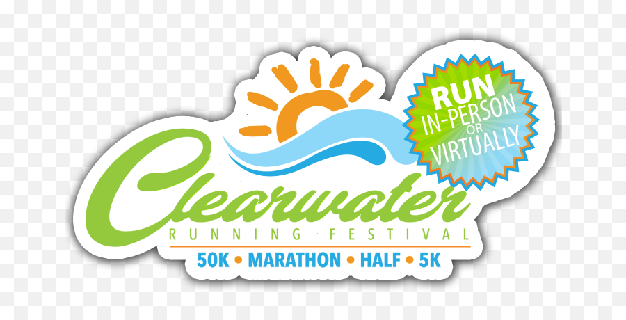 Runclearwater Marathon Ultra Half 5k - Language Emoji,Person Running Png