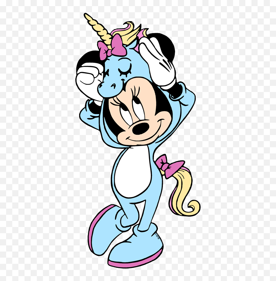 Minnie Mouse Clip Art - Minnie Mouse Unicornio Png Emoji,Minnie Mouse Ears Clipart