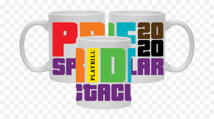 Playbill Pride Spectacular Mug - Magic Mug Emoji,Playbill Logo