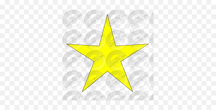 Yellow Star Picture For Classroom Therapy Use - Great Emoji,Yellow Stars Png