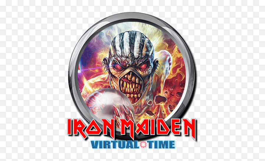 Iron Maiden Virtual Time Wheel U2013 Vpinballcom - Iron Maiden Emoji,Iron Maiden Logo