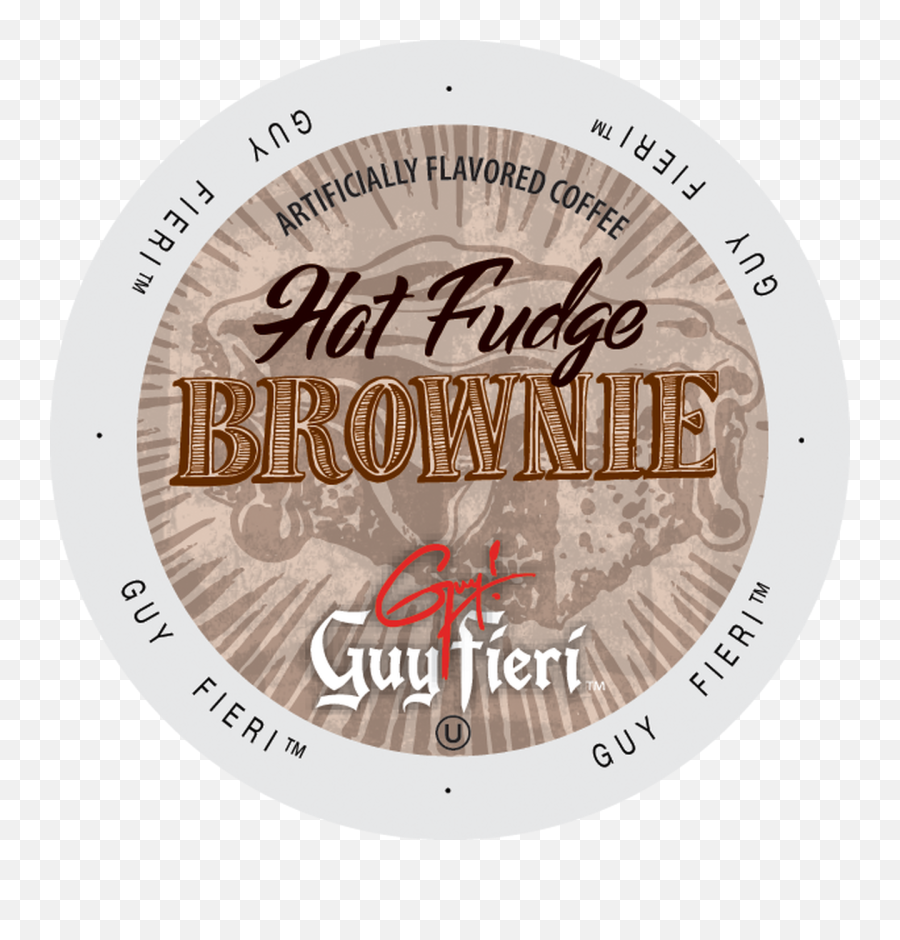 K - Cup Guy Fieri Hot Fudge Brownie 24u0027s Emoji,Guy Fieri Transparent