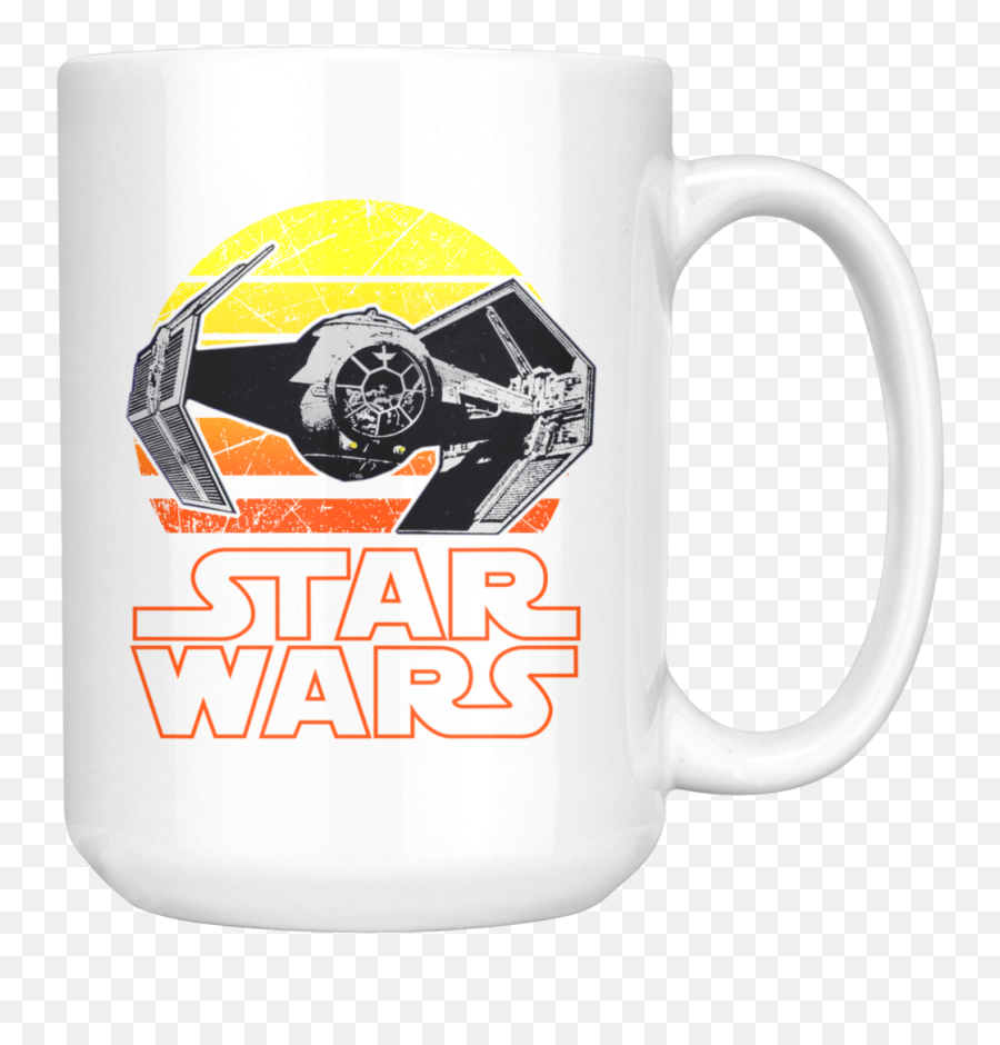 Download Star Wars Vintage Tie Fighter Mug - Star Wars Sith Emoji,Star Wars Sith Logo