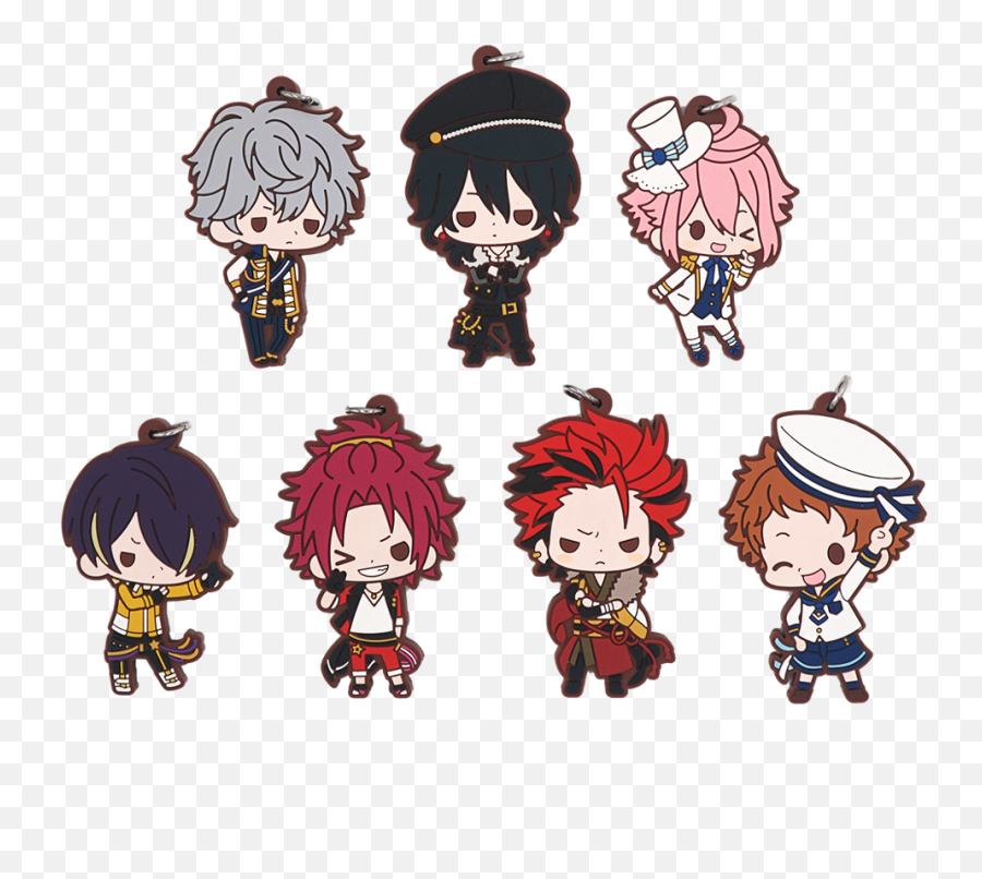 Ensemble Stars Anime Koga Adonis Leo Izumi Ritsu Tsukasa Nazuna Hajime Beaneye Ver Rubber Keychain Emoji,Leo Clipart