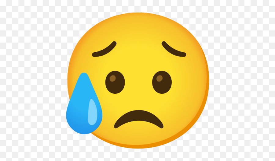 Sad But Relieved Face Emoji - Emoji Triste Jpg,Sad Cowboy Emoji Png