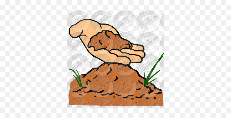 Soil Picture For Classroom Therapy - Soil Emoji,Soil Clipart