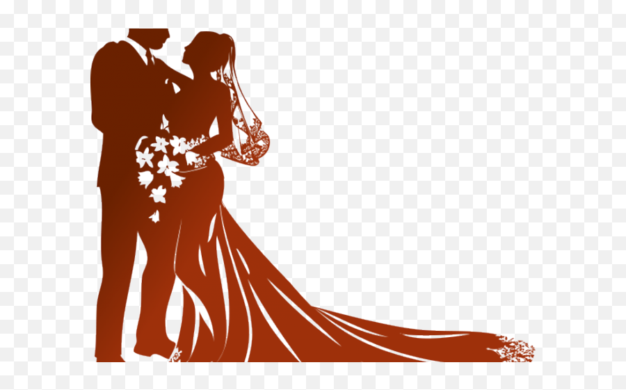 Png Clipart - Marriage Wedding Logo Png Emoji,Bride And Groom Clipart