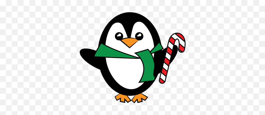 Cute Christmas Penguin Clipart Kid - Christmas Penguin Clip Art Emoji,Penguin Clipart
