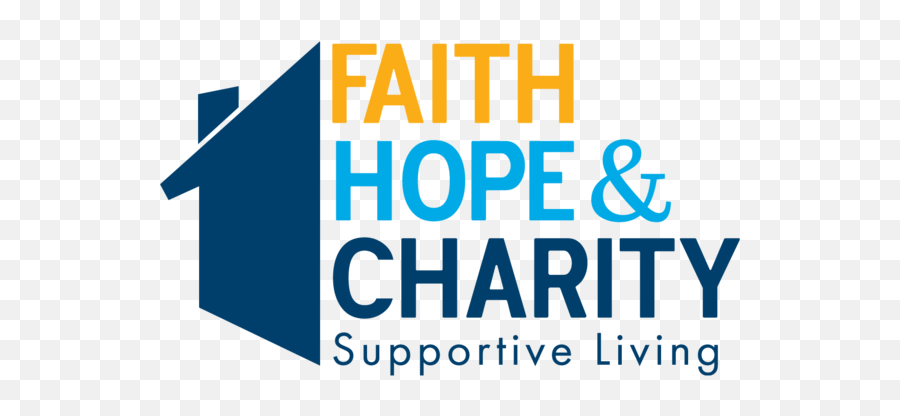 Faith Hope U0026 Charity Supportive Living U2014 Pink Elephant - Language Emoji,Charity Logo