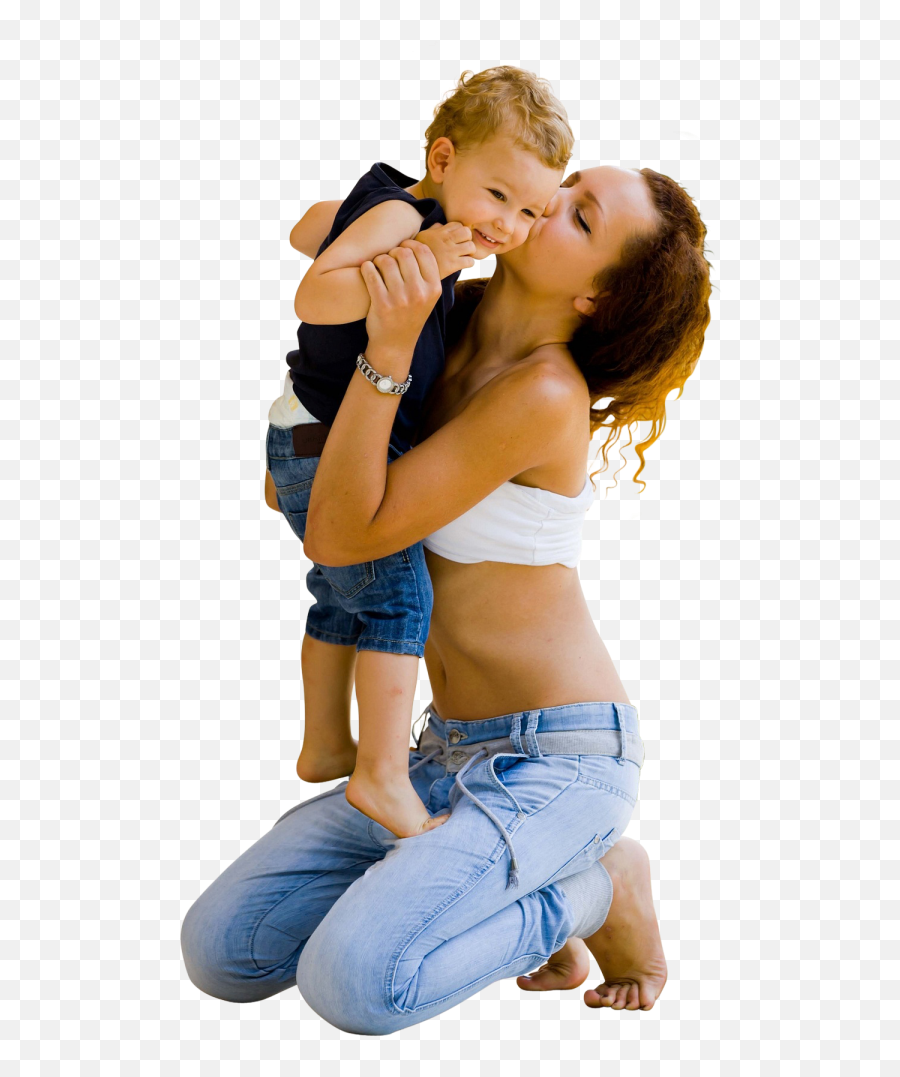Download Mom Kisses A Son Png Image For Emoji,Mom Png