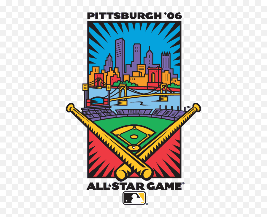Mlb All - Pittsburgh All Star Game Art Emoji,Pnc Logo