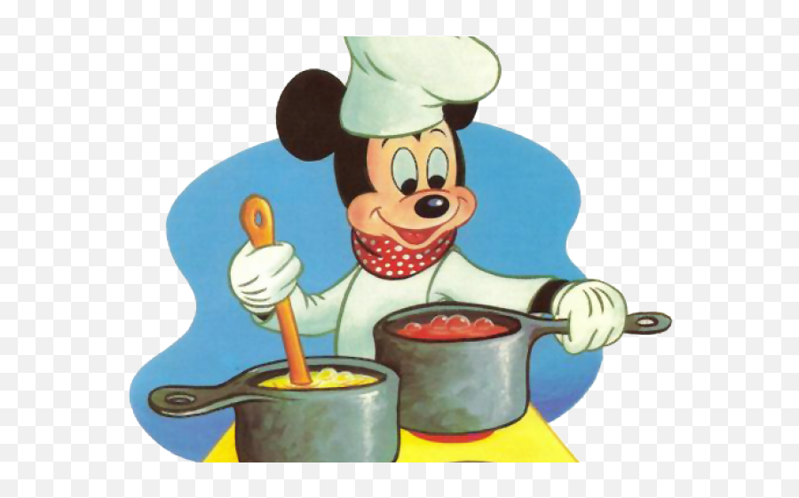Download Hd Soup Clipart Chef Mickey - Cooking Gif Transparent Background Emoji,Cooking Clipart