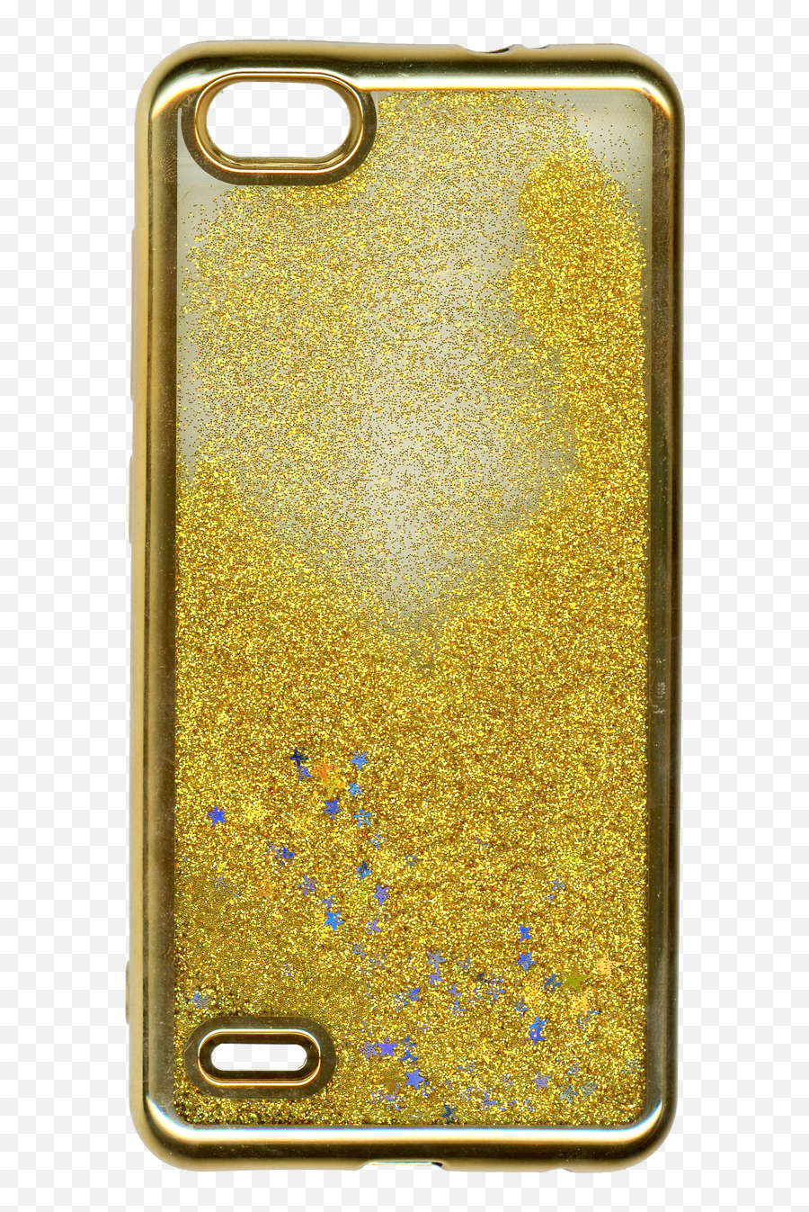 Zte Blade Force Mm Electroplated Water Glitter Case With Stars Gold - Mobile Phone Case Emoji,Glitter Force Logo