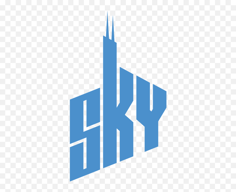 Chicago Sky Wordmark Logo - Womenu0027s National Basketball Transparent Chicago Sky Logo Emoji,Wnba Logo