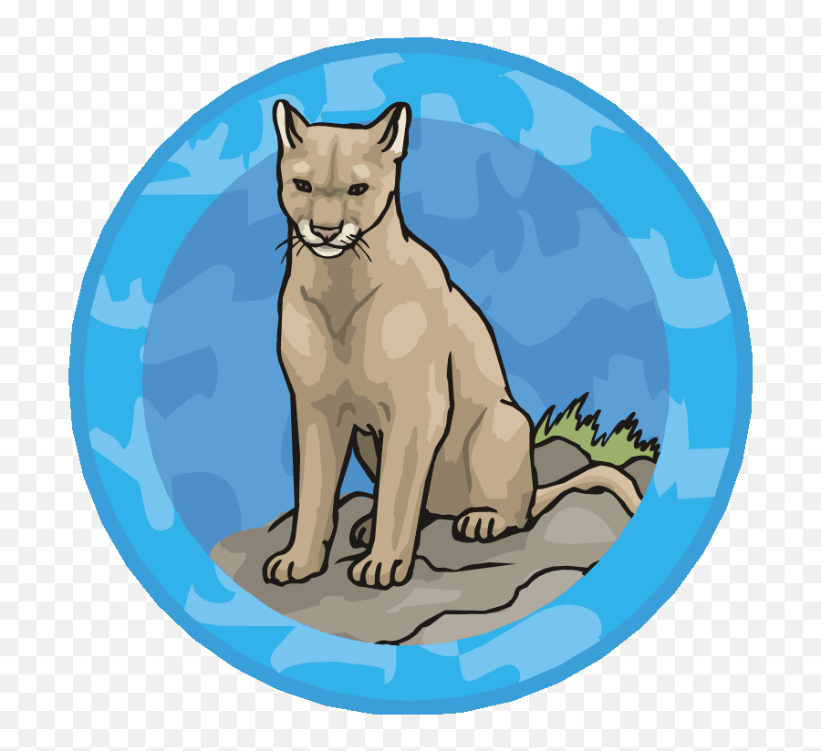 Free Cougar Clipart - Cougar Clipart Emoji,Cougars Clipart