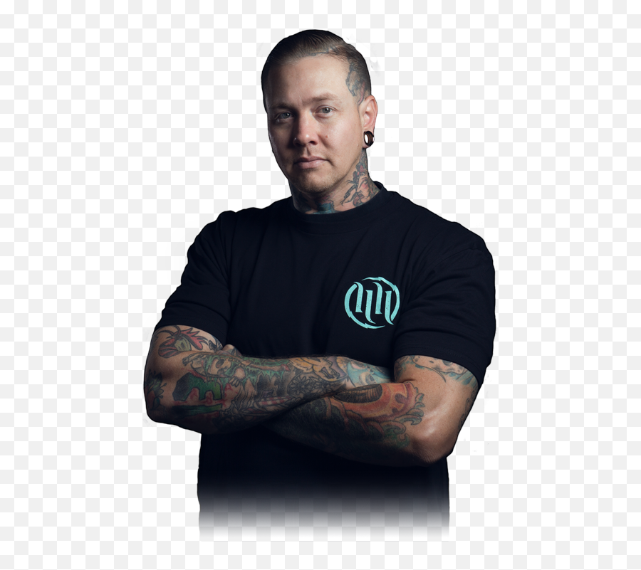 Wwe Ring Announcer Mike Rome Is A Huge - Half Sleeve Emoji,Batman Logo Tattoo