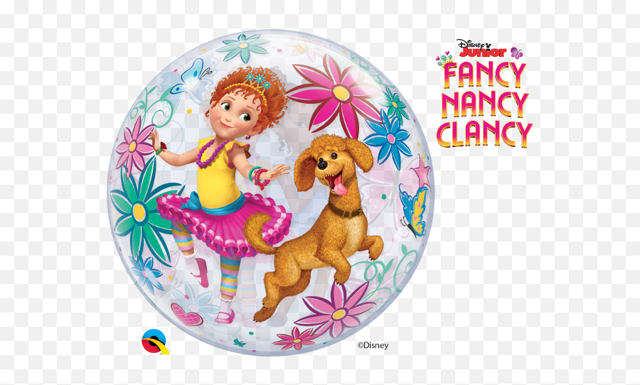 Single Bubble Disney Fancy Nancy - Fancy Nancy Balloons Emoji,Fancy Nancy Clipart