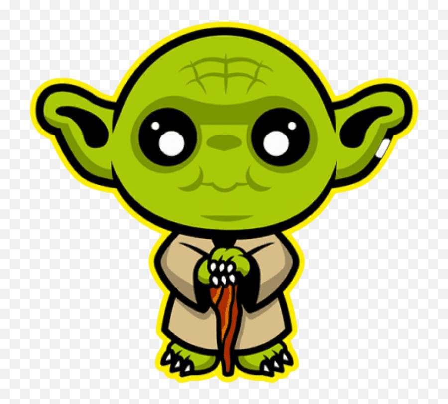 Baby Yoda Png Picture - Cute Yoda Png Emoji,Baby Yoda Png