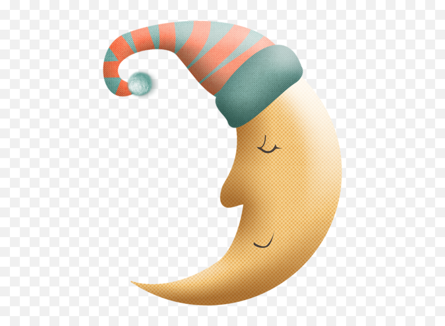 Drawing Moon Painting Ear Nose For Ramadan - 522x630 Happy Emoji,Nose Transparent