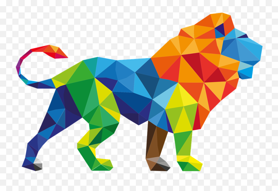 Lion Png Clipart - Graphic Design Logo Png Full Size Png Emoji,Designer Clipart