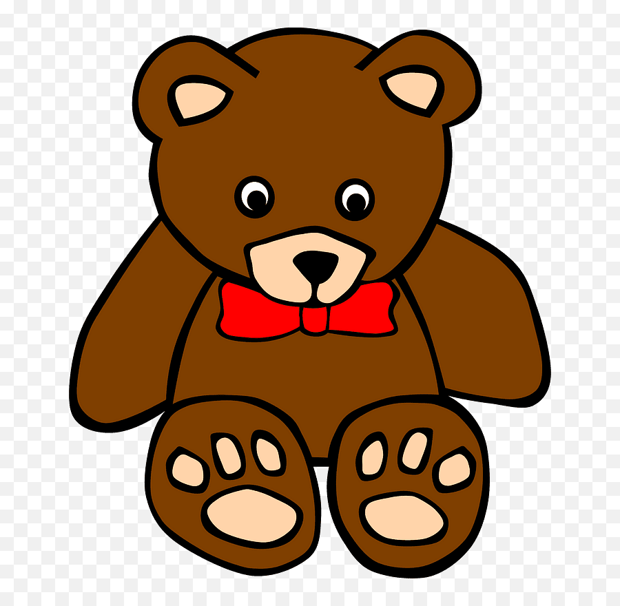 Free Clip Art - Teddy Clip Art Emoji,Bear Clipart