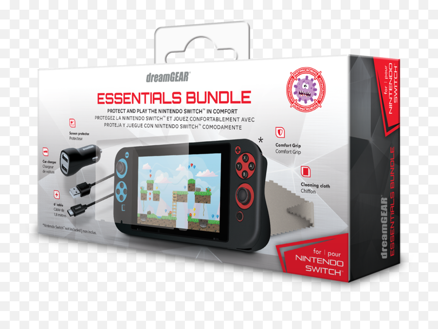 Essentials Bundle For Nintendo Switch Emoji,Nintendo Switch Transparent Background