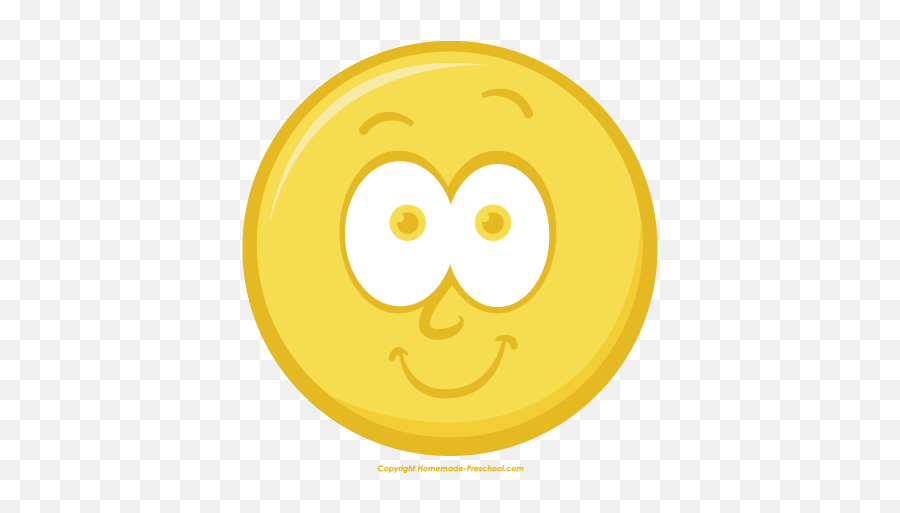 Free Smiley Face Clipart - Happy Emoji,Happy Face Clipart