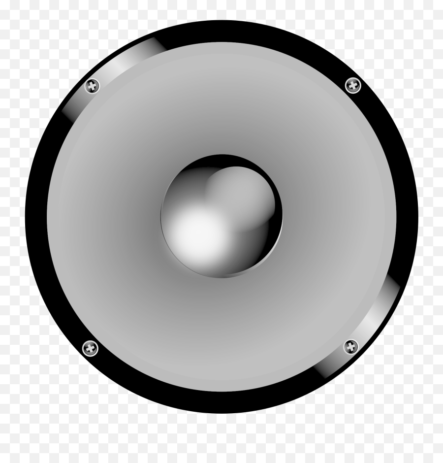 Speaker - Speaker Circle Transparent Emoji,Speaker Clipart