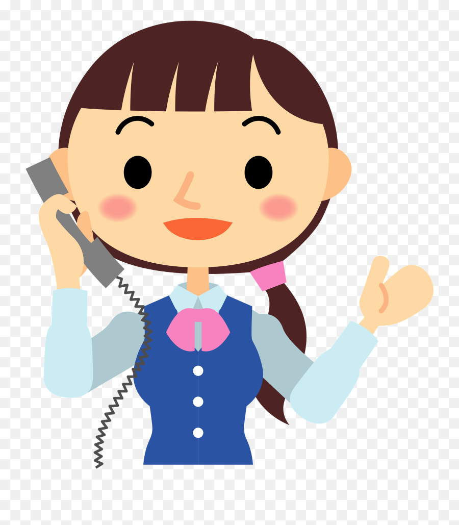 Customer Service Woman Clipart Free Download Transparent Emoji,Services Clipart