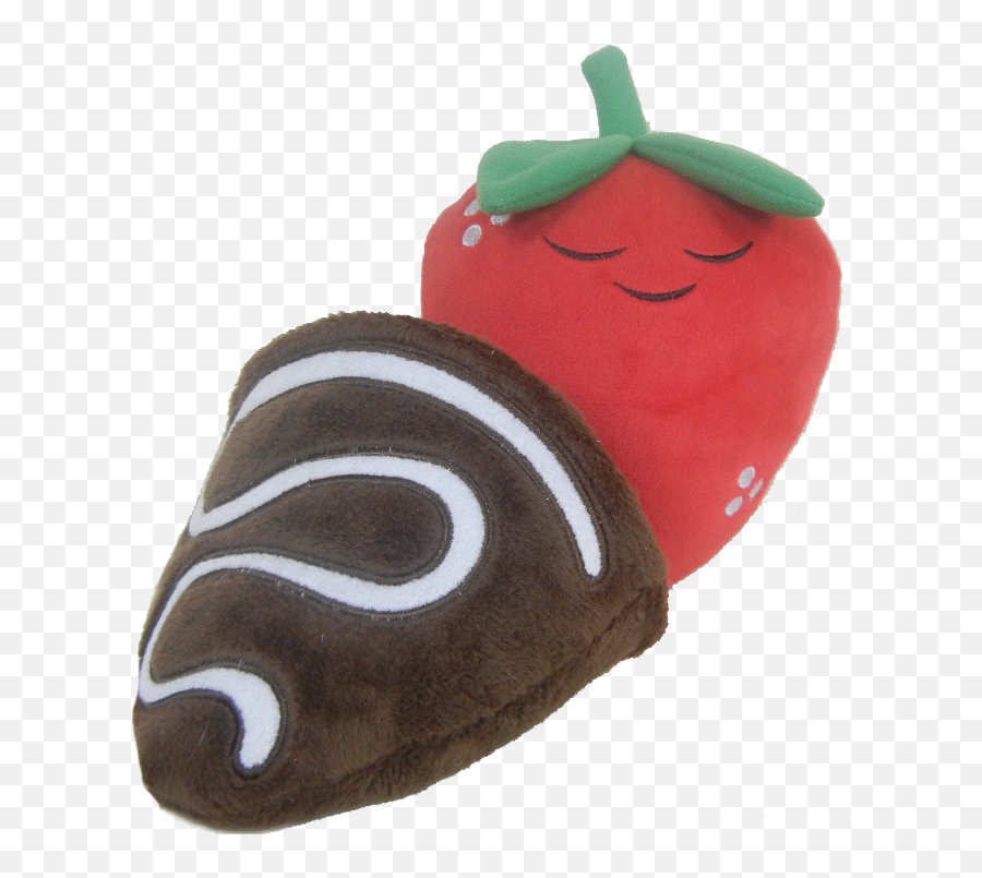 Cute Plush Chocolate Covered Strawberry Sold By Kimchi Emoji,Kimchi Clipart