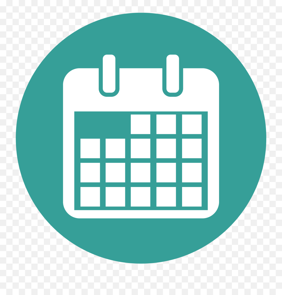 Download Calendar Icon - Key Dates Icon Full Size Png Teal Calendar Icon Emoji,Calendar Icon Png