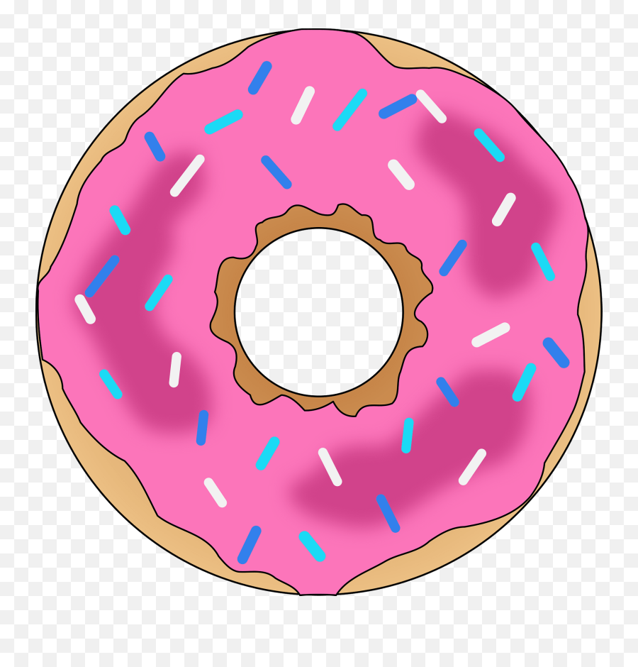 Donut Clipart Cart Donut Cart - Pink Donut Png Emoji,Donuts Clipart