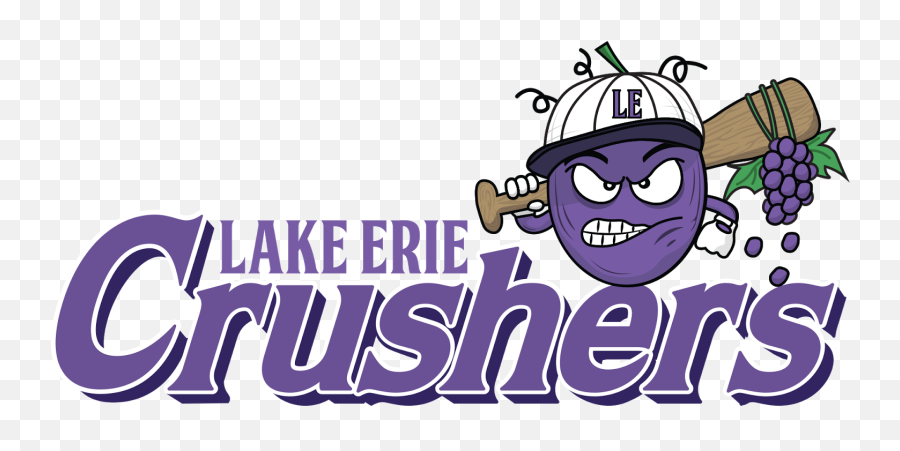 The Baseball Historian Lake Erie Crushers Reveal New Logo - Lake Erie Crushers Logo Emoji,Team Skull Logo