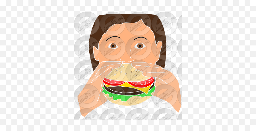 Eat Stencil For Classroom Therapy Use - Great Eat Clipart For Adult Emoji,Eat Clipart