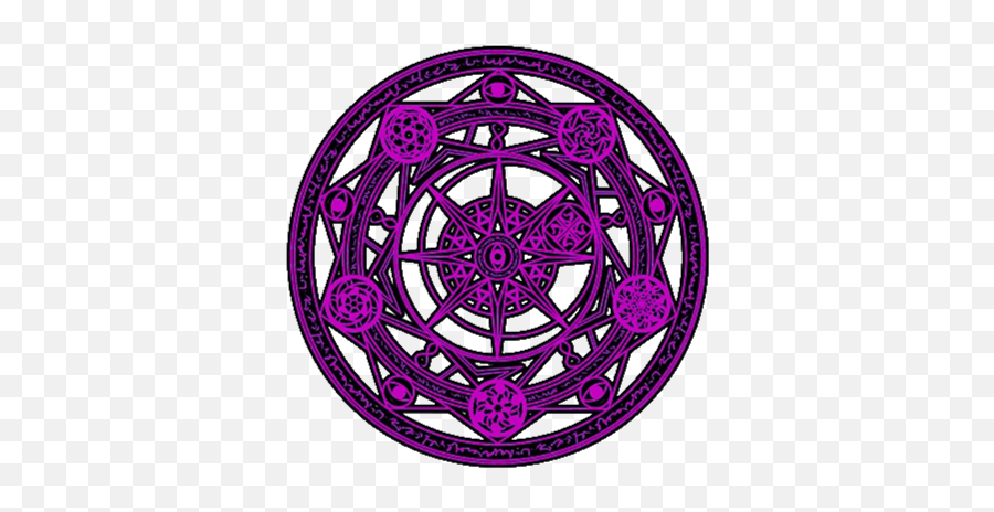 Purple Magic Circle Png Transparent Png - Purple Magic Circle Png Emoji,Magic Circle Png