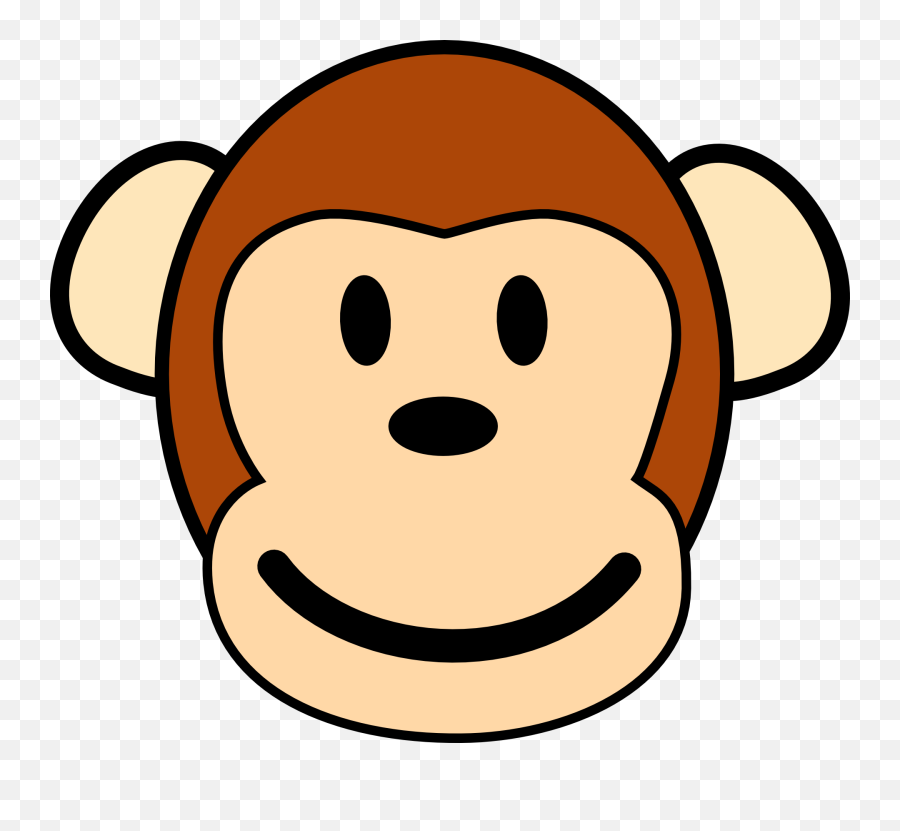 Index Of Vectorshappy - Birthdayclipart Monkey Clip Art Emoji,Birthday Clipart