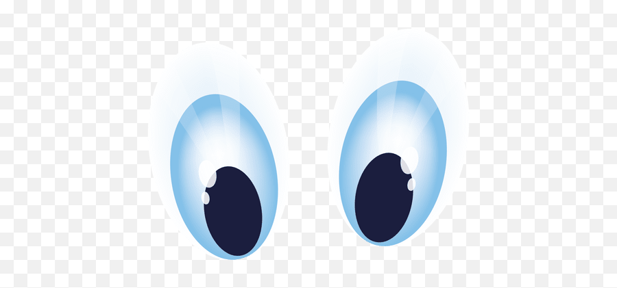 Blue Cartoon Eyes - Olhos Azuis Desenho Png Emoji,Cartoon Eyes Transparent