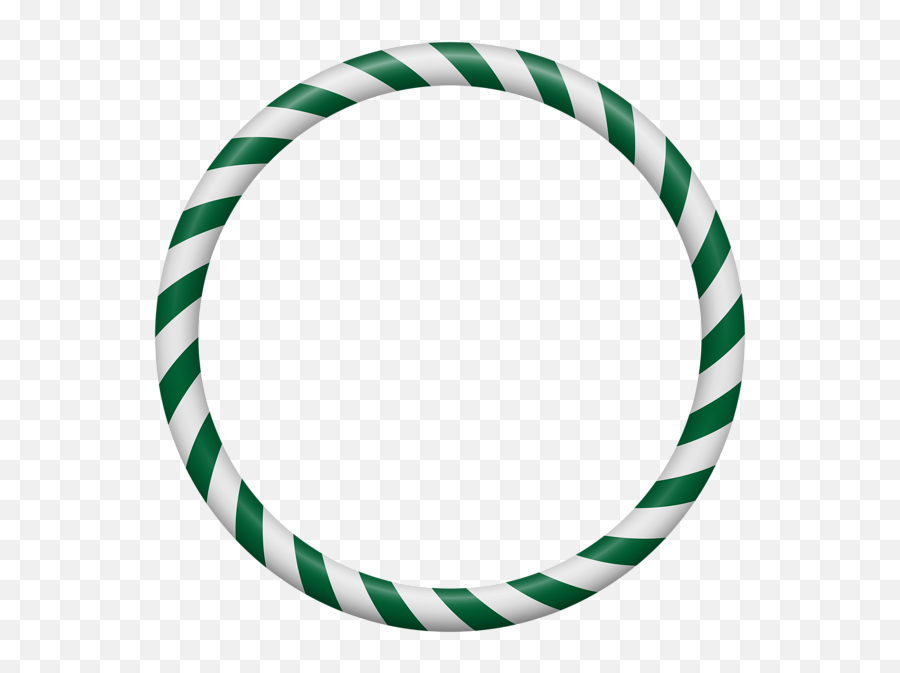 Found On Bing From Galleryyopricevillecom Clip Art - Green Candy Cane Circle Border Emoji,Christmas Christian Clipart