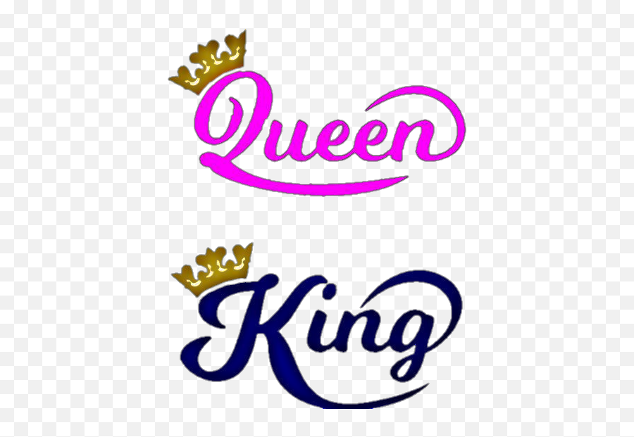 King Queen Crown Daddybrad80 Sticker By Amanda - King Weds Queen Png Emoji,Queen Crown Logo