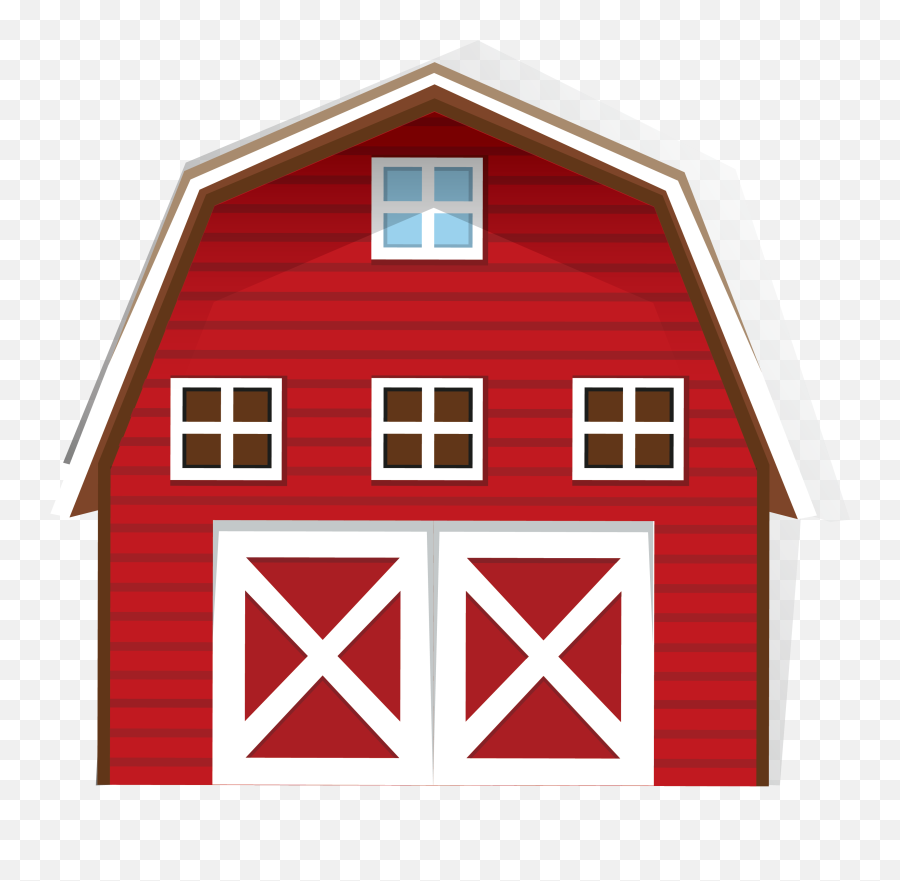 Farmhouse Clipart Barnhouse Farmhouse - Clipart Barn Emoji,Barn Clipart