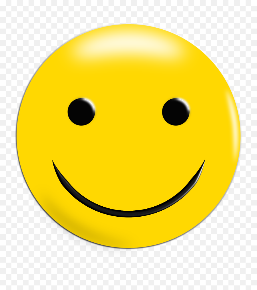 Smiley Yellow Face Clipart Free Image - Smiley Emoji Clipart,Face Clipart