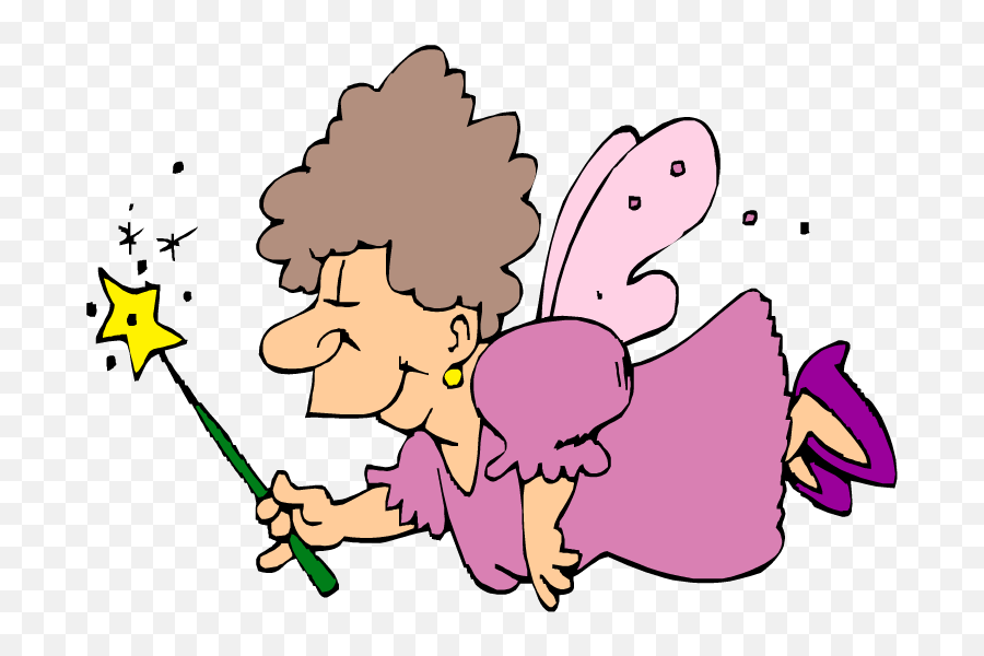 Fairy Godmother Clipart - Fairy Godmother Clip Art Emoji,Fairy Clipart