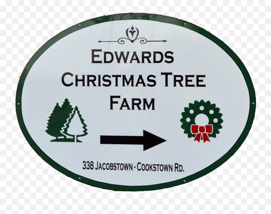 Edwards Christmas Tree Farm Emoji,Christmas Tree Logo