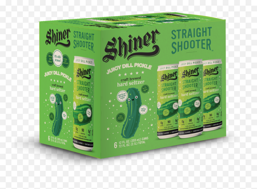 Shiner Releases A Juicy Dill Pickle Straight Shooter U2014 New Emoji,Package Png