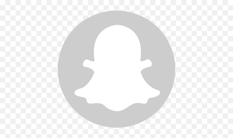 Snapchat Grey Icon - Snapchat Grey Icon Emoji,Snap Chat Logo