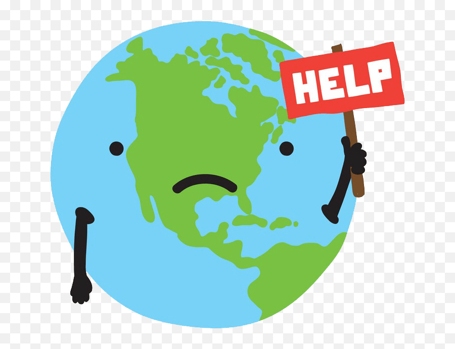 Sad Earth Clipart Transparent - Sad Earth Clipart Emoji,Earth Clipart