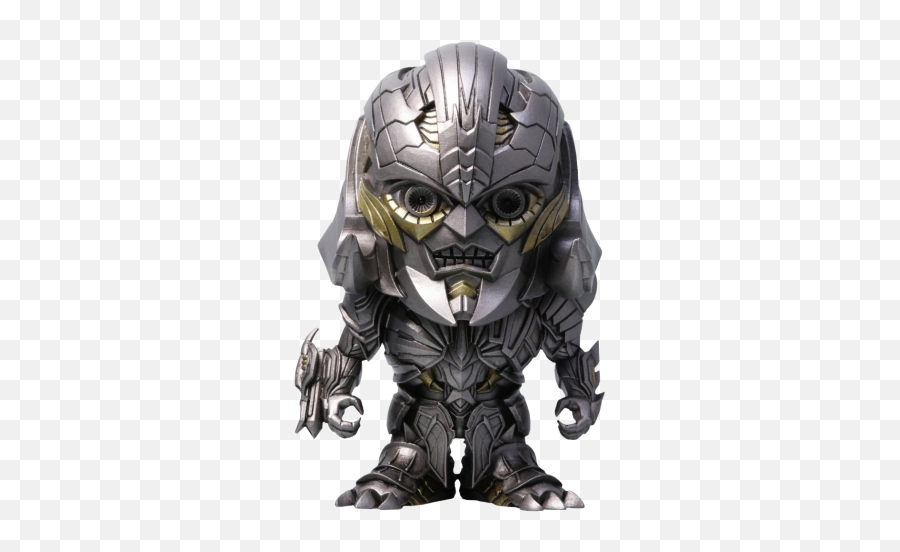 Transformers The Last Knight - Megatron 4 Inch Ametal Figure Emoji,Transformers The Last Knight Logo